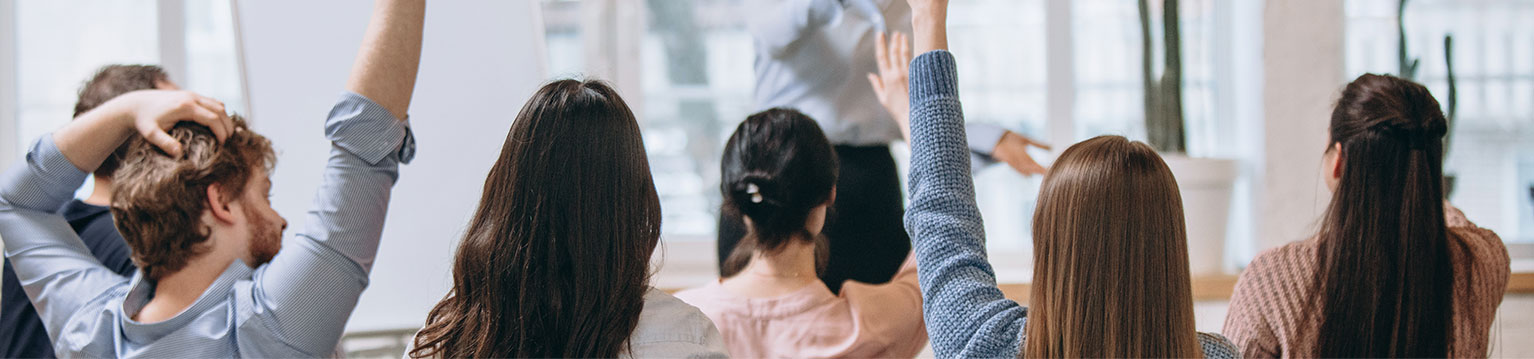 Group of people during a meeting