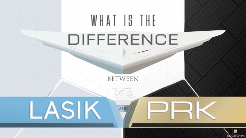 What is the difference between LASIK and PRK?